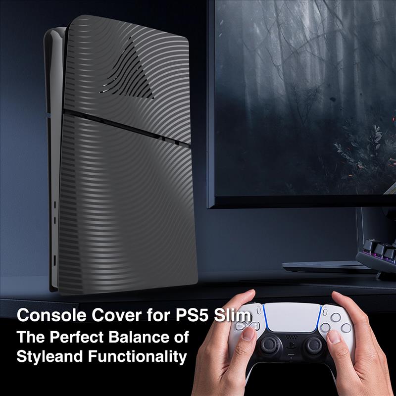 PS5 Slim Console Cover Plates Accessories Cooling Vents Panels for Playstation 5 Slim Disc Digital